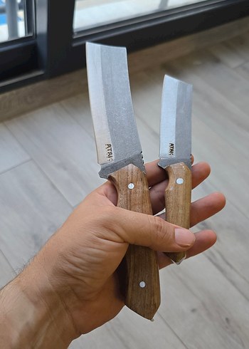 Baba Oğul Tanto Model Kamp bıçak seti