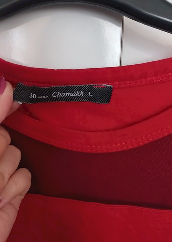 Kırmızı Kısa Kollu Spor Tişört - Görsel 5