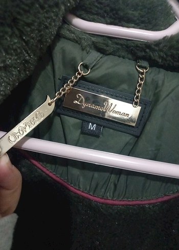 Dynomo Woman Marka Kadın Mont Haki Yeşil Kürklü Kapüşonlu - Görsel 5