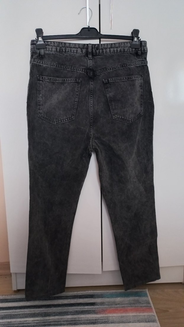 Kadın Gri Denim Defacto Jeans 40 42 beden - Görsel 3