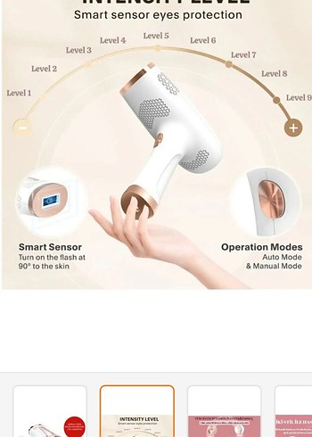 Riomi Ipl Buz Lazer Epilasyon Cihazı Seti - Görsel 5