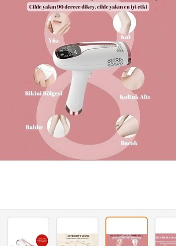 Riomi Ipl Buz Lazer Epilasyon Cihazı Seti - Görsel 7