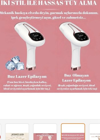 Riomi Ipl Buz Lazer Epilasyon Cihazı Seti - Görsel 6