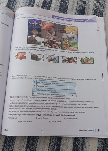 Beden TYT Biyoloji Planet Soru Bankası ve PDF planlı ders föyü
