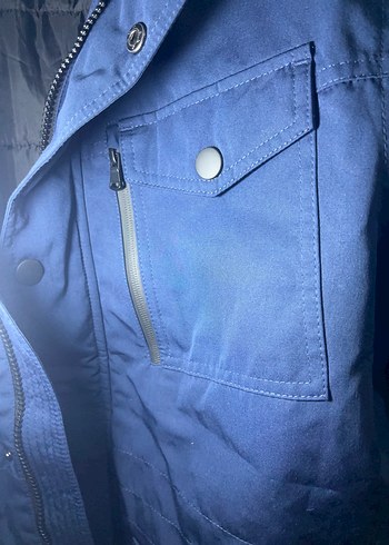 George Yurtdışı ürünü Lacivert  Erkek Mont - Görsel 3