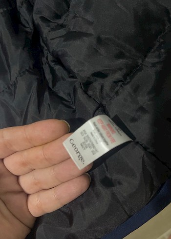m Beden mavi Renk George Yurtdışı ürünü Lacivert Erkek Mont