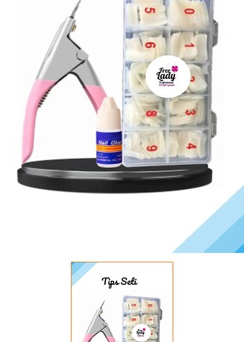 Kalıcı oje/protez tırnak seti - Görsel 2