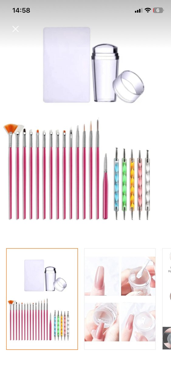 Kalıcı oje/protez tırnak seti - Görsel 3