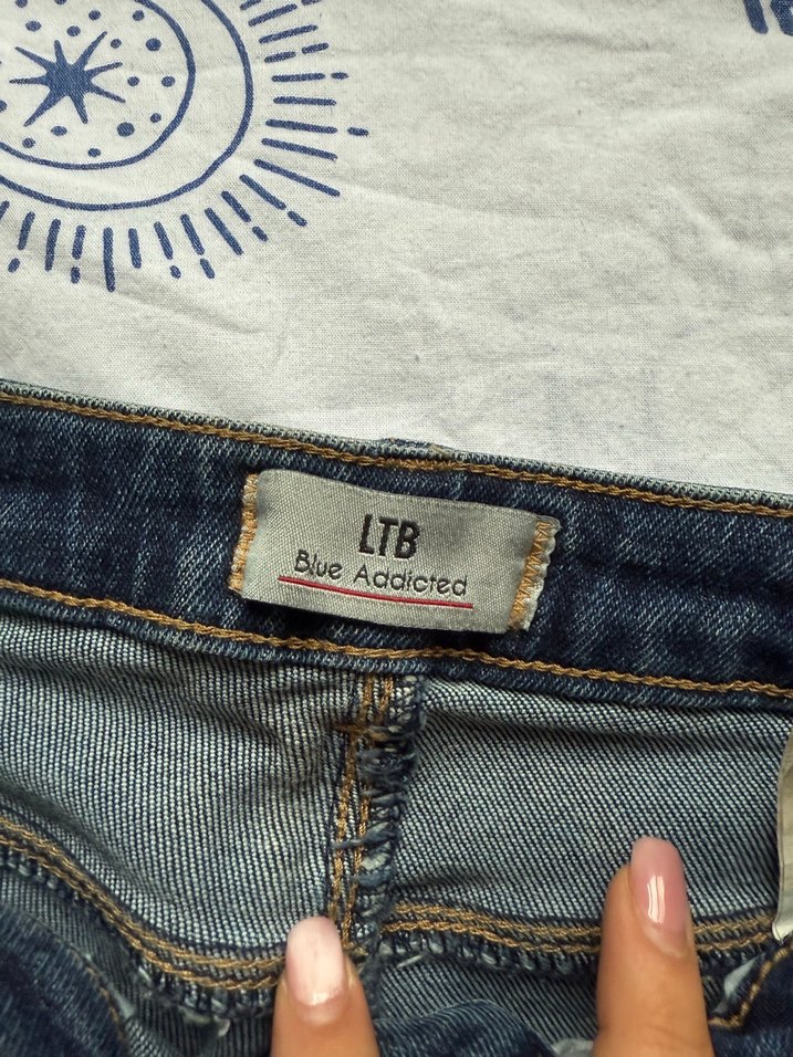 Kadın Lacivert Denim  Kot Pantolon - Görsel 3