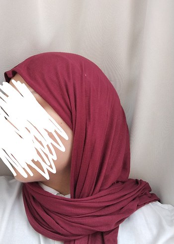 Beden Bordo Penye Şal