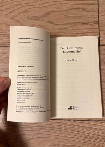 Beden Beni Gözünüzde Büyütmeyin! - Gülse Birsel