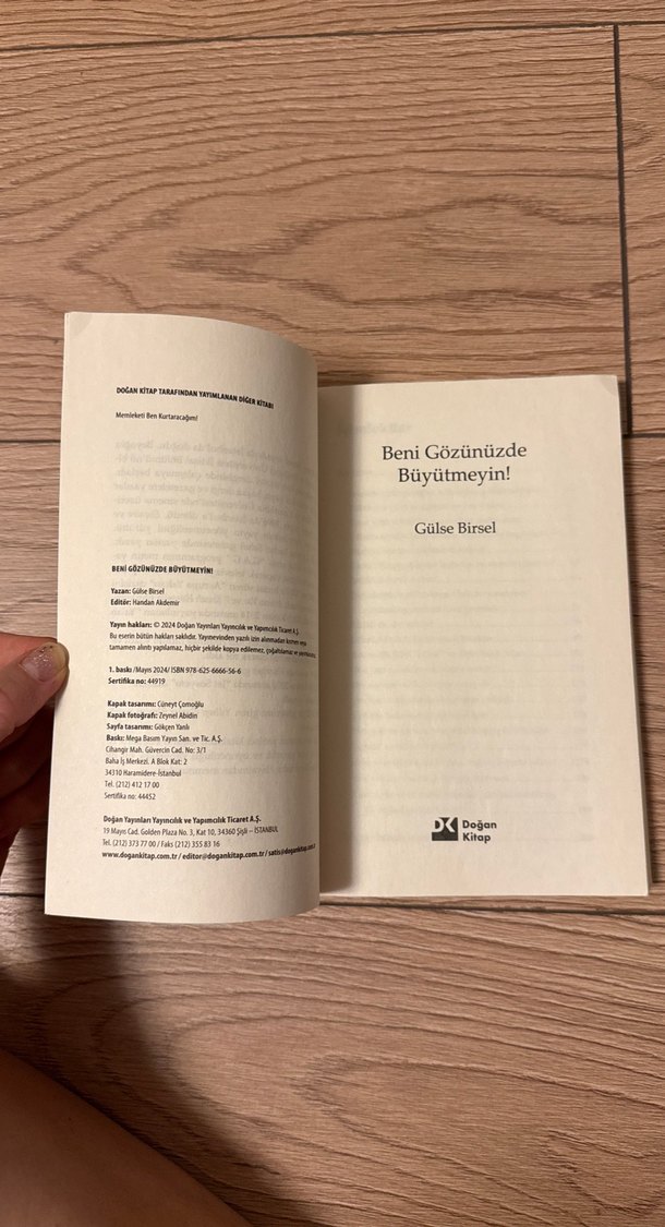 Beni Gözünüzde Büyütmeyin! - Gülse Birsel - Görsel 3