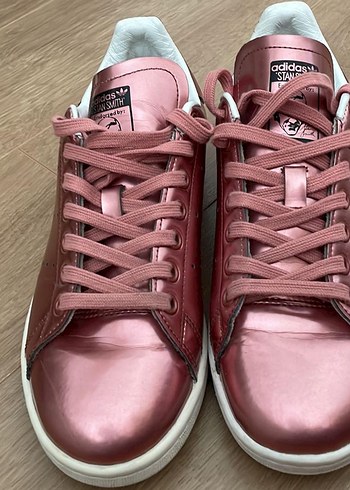 Adidas Stan Smith Parlak Pembe Kadın Sneakers