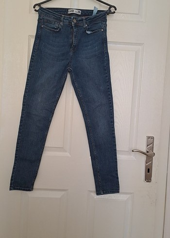 Kadın Mavi Normal Boy Denim Jean