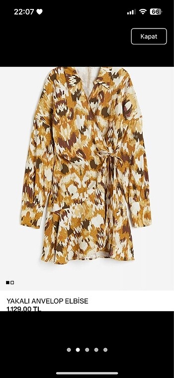 H&M Elbise