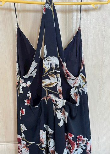 Kadın Yazlık Çiçek Desenli Elbise - Görsel 2