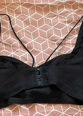 Kadın Siyah Crop - Görsel 2