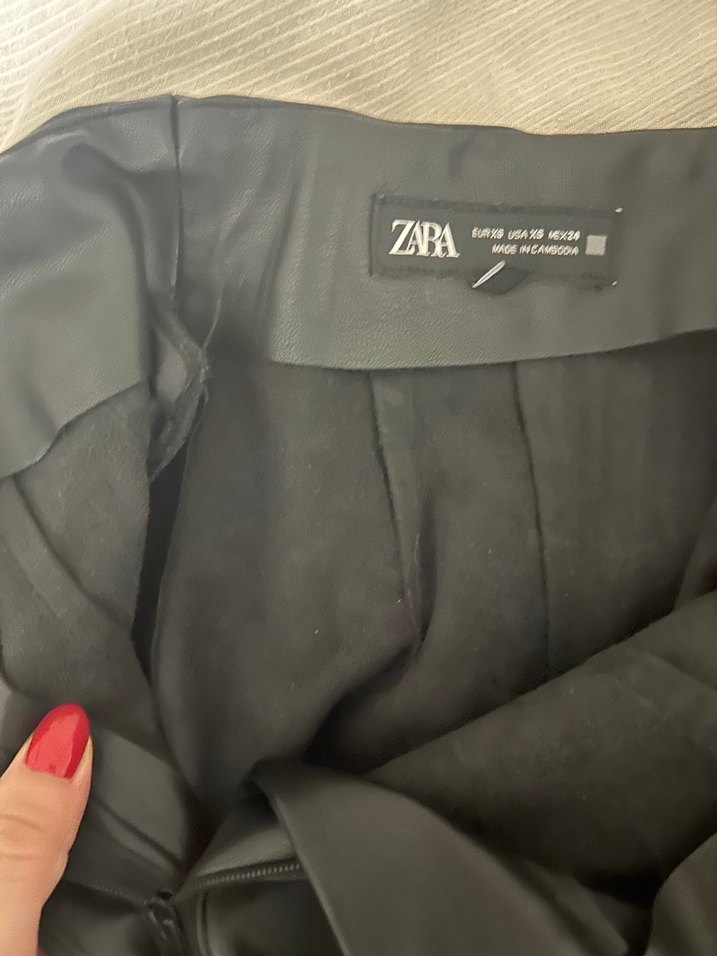 Zara deri pantolon - Görsel 5