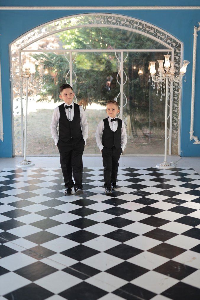 Sünnet Kıyafeti.  Siyah Çocuk Takım Elbise - Görsel 5