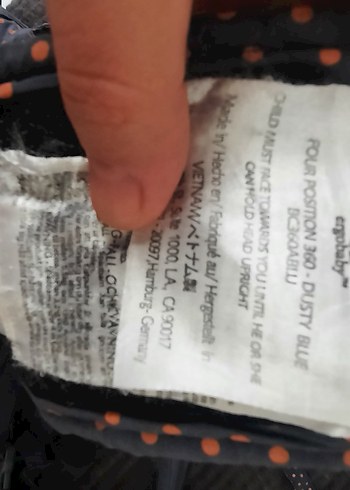 ergobaby 4 pozition 360 ergonomik kanguru - Görsel 6