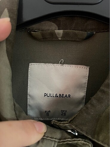 Pull and Bear Kamuflaj ceket
