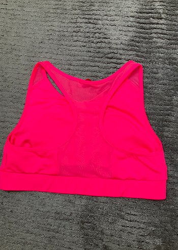 l Beden Pembe Mini Spor Sütyeni