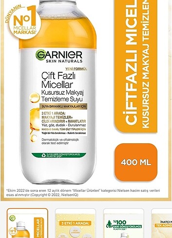 Garnier Makyaj Temizleme suyu