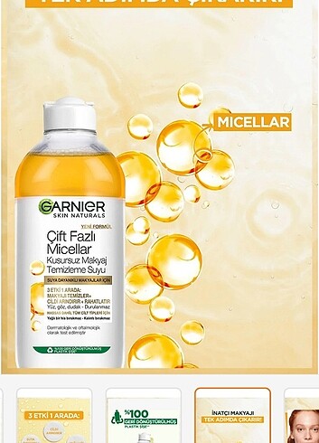 Garnier Garnier Makyaj Temizleme suyu