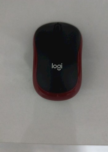Logitech m185   Kırmızı Kablosuz Mouse - Görsel 2