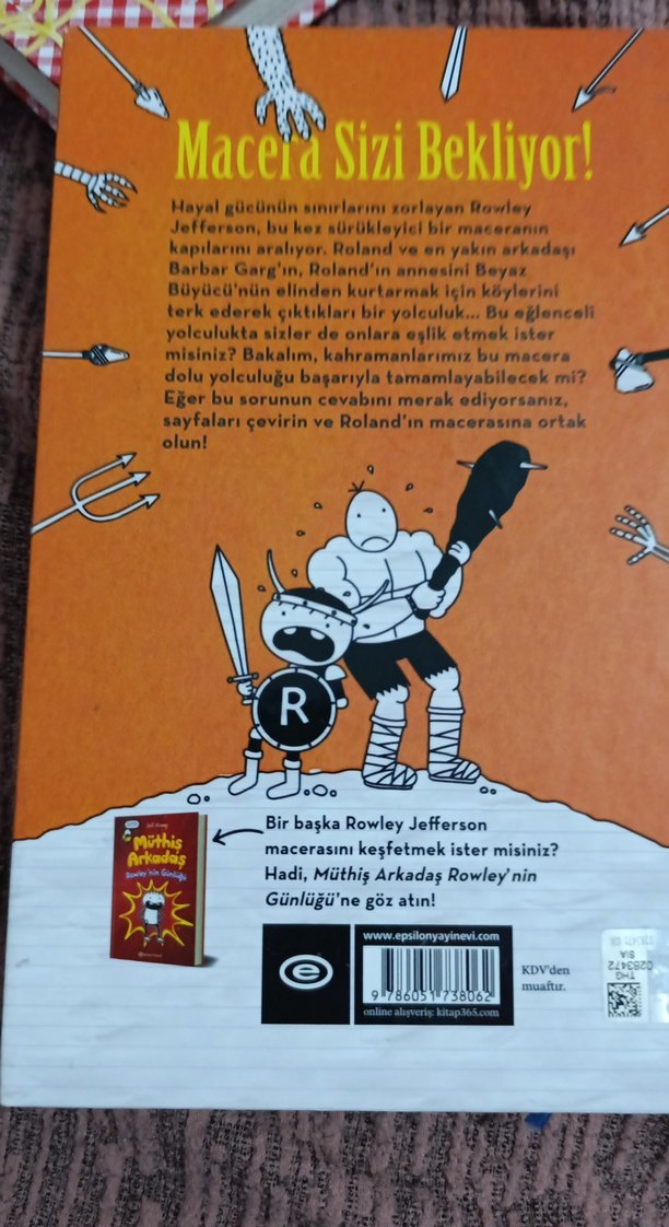 Rowley'nin Müthis Macerası - Jeff Kinney - Görsel 2