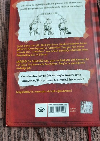 Saftirik Greg'in Günlüğü - Bu Benim!-İl kitap  ,nadir kitap - Görsel 2