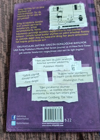 Saftirik Greg'in Günlüğü - Ama Bu Haksızlık! -5.kitap - Görsel 2