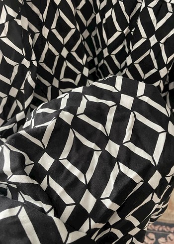 Uzun Siyah Bohem Kadın Elbise - Görsel 4