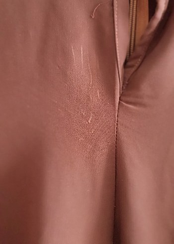 Uzun Kahverengi Bohem Kadın Elbise - Görsel 7