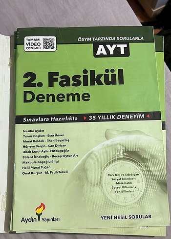 Ayt deneme