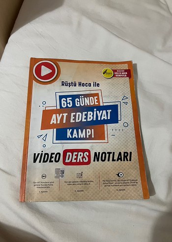 Rüşt Hoca ile 65 Günde AYT Edebiyat Kampı Video Ders Notları