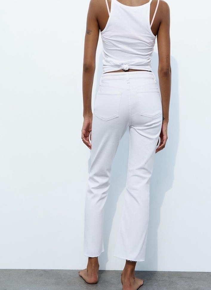 Zara beyaz jean - Görsel 2
