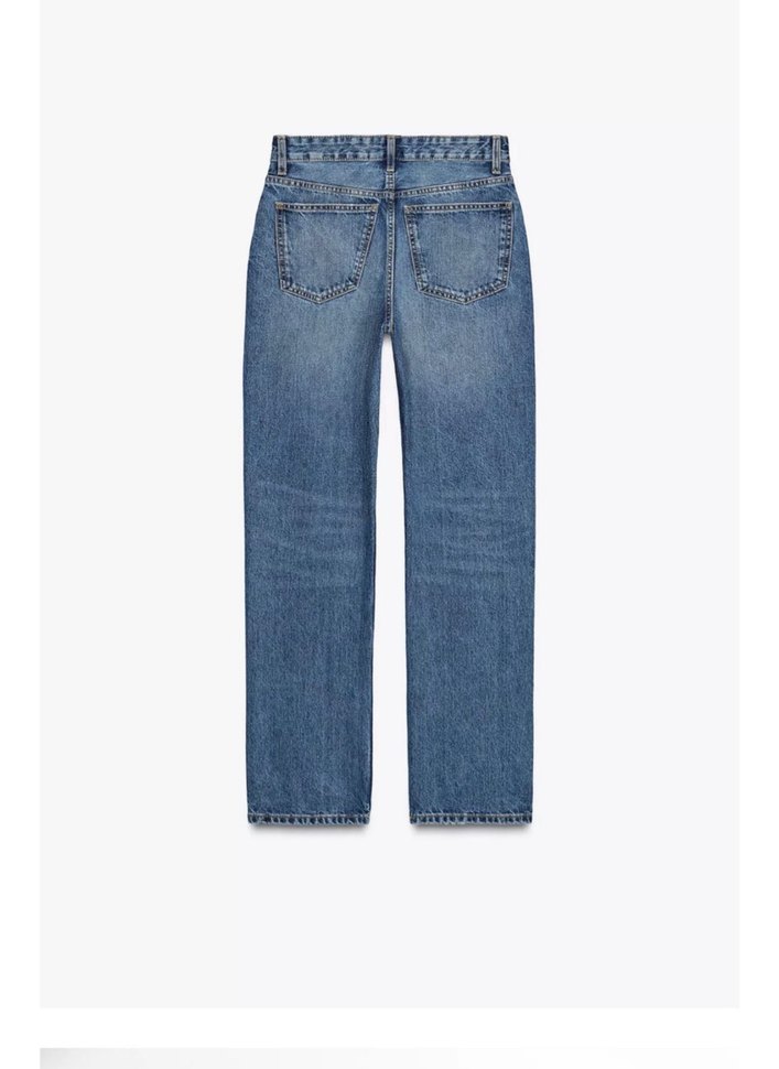 Zara mavi etiketli jean - Görsel 3