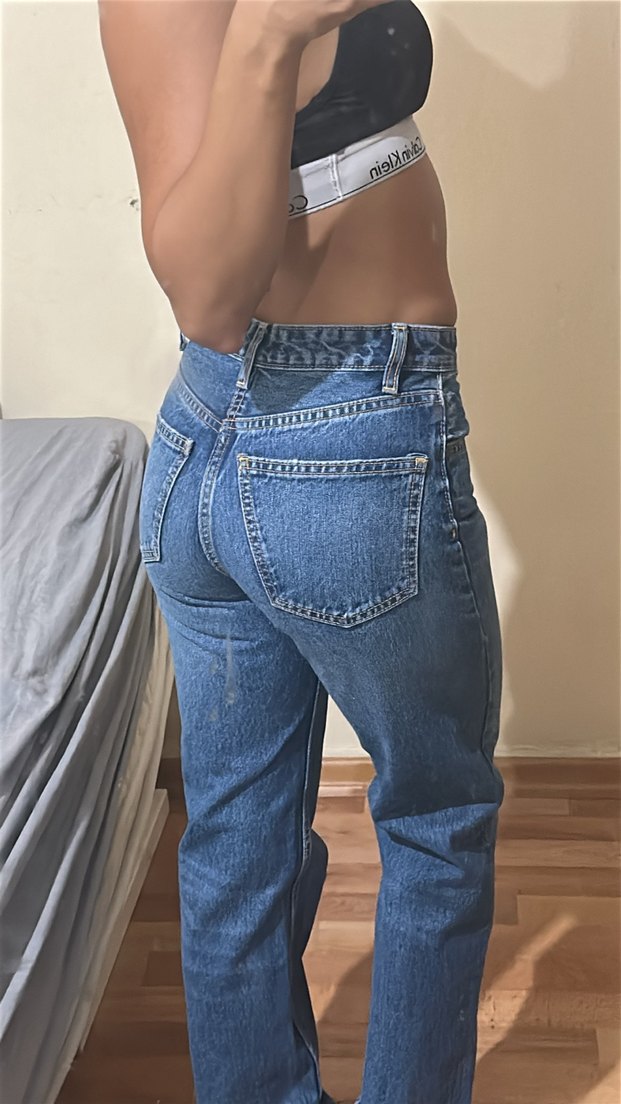 Zara etiketli jean - Görsel 2