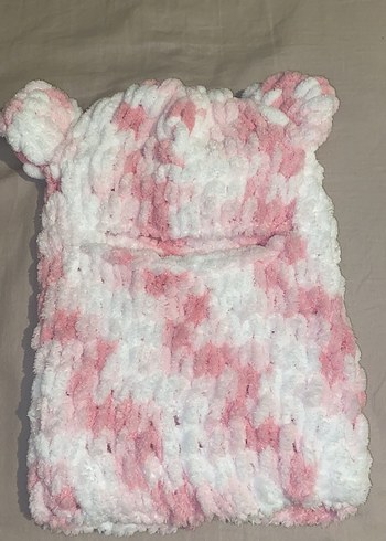 Pembe Beyaz Balaclava