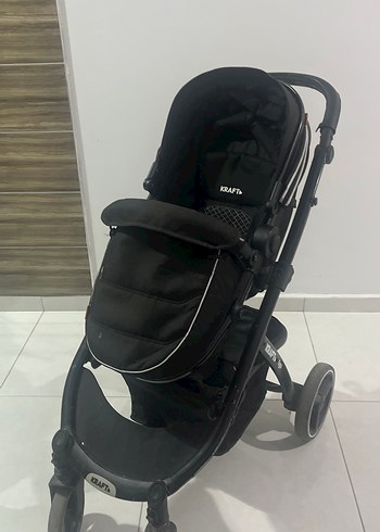 Kraft Siyah KRAFTS Bebek Arabası