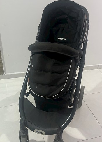 Siyah KRAFTS Bebek Arabası