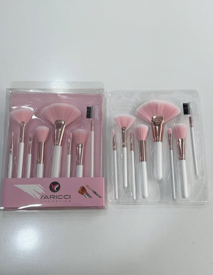 8'li  Makyaj Fırçası Seti - Görsel 2
