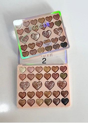 Çok Renkli Kalp Far Paleti - Görsel 2