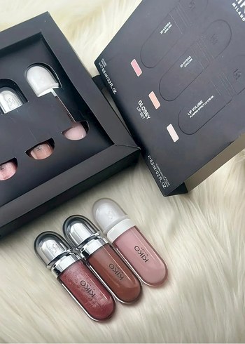 Kiko Milano 3'lü Ruj Seti - Bej Tonları