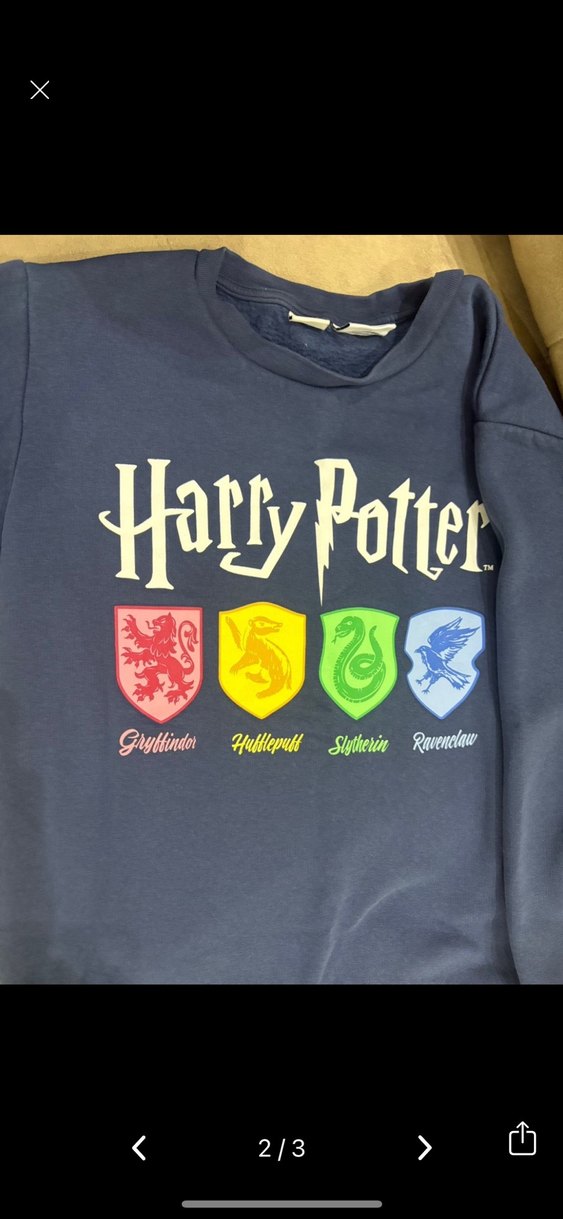 Çocuk Harry Potter Baskılı Sweatshirt - Görsel 2