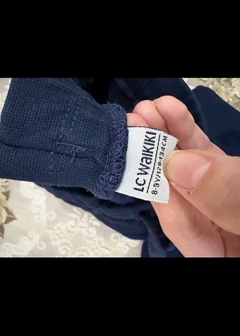 lcw erkek çocuk Lacivert Kemerli Rahat Kumaş Pantolon - Görsel 2