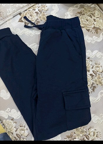 lcw erkek çocuk Lacivert Kemerli Rahat Kumaş Pantolon - Görsel 3