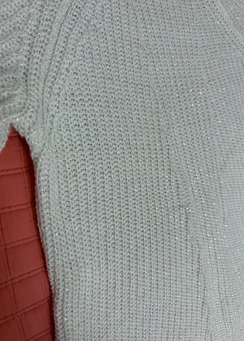 lcw kız çocuk 
 Örgü Bisiklet Yaka Uzun Kollu Kazak - Görsel 3