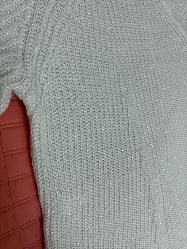 lcw kız çocuk 
 Örgü Bisiklet Yaka Uzun Kollu Kazak - Görsel 3